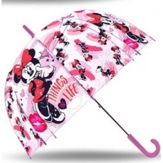 Vaikiškas lietsargis automatinis Disney Minnie 42 cm